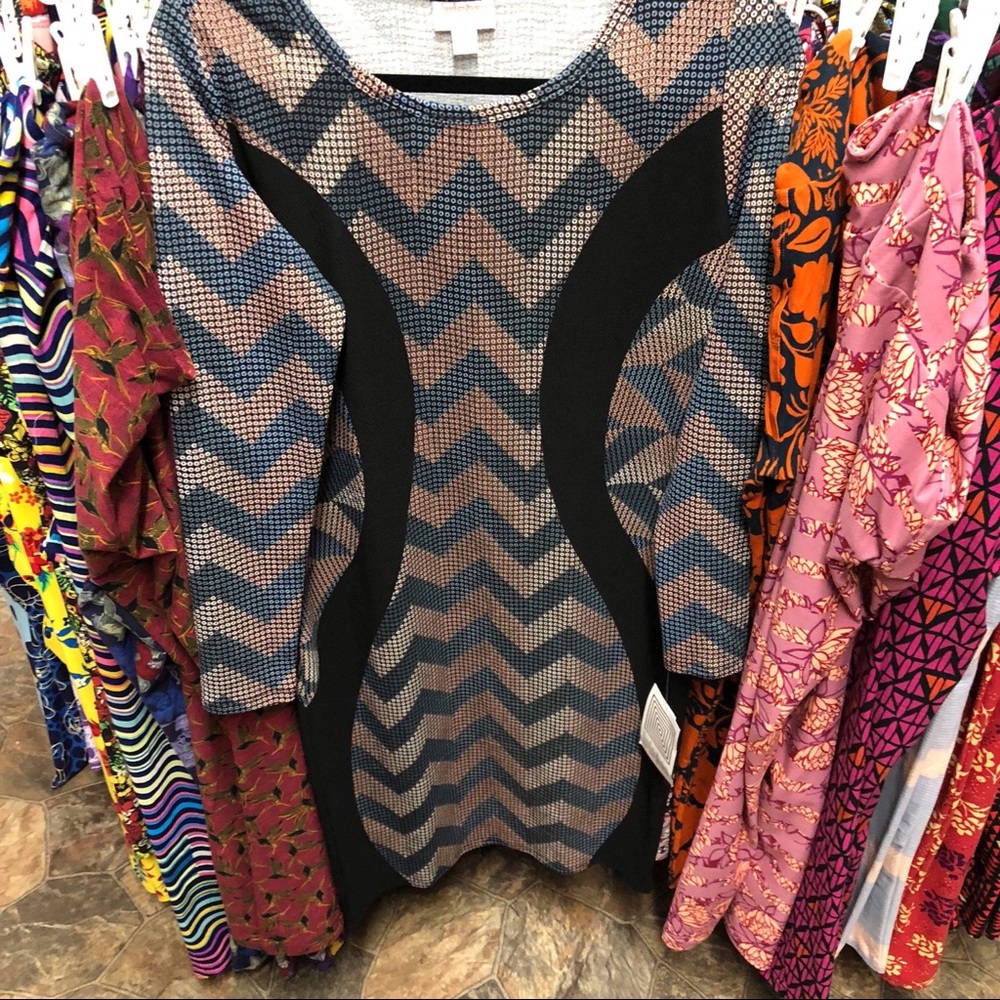 Long sleeve bodycon dress lularoe Debbie style